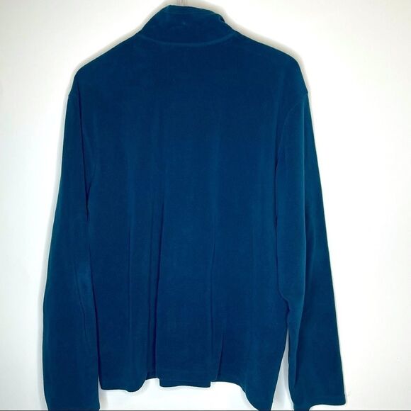 XL Eddie Bauer Polartec Midnight Blue 1/4 Zip‎ Fleece Jacket - Picture 3 of 4